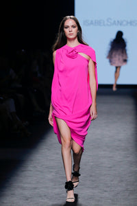 Sleeveless crepe fabric short cocktail dress - HerTrove
