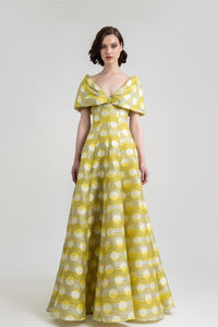 Her Trove -Bow-like flared dress