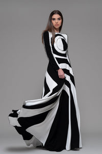 Black & White Dresses | Formal Evening Gowns | HERTROVE Black & White Dresses | Formal Evening Gowns | HERTROVE