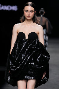 Her Trove - Fully sequined short dress