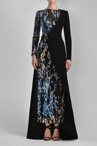 Her Trove - Fitted tulle dress with half jacket