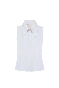 Her Trove - Shirt with beaded vest and denim pants