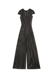 Her Trove - Beaded sequin jumpsuit