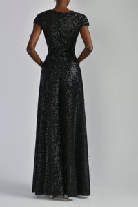 Her Trove - Beaded sequin jumpsuit