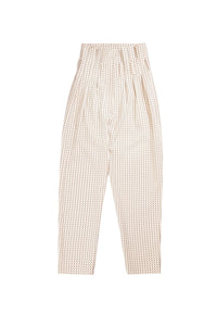 Her Trove - Crepe georgette blouse with cropped pants