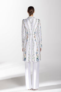 HerTrove-Beaded Mikado jacket with pants