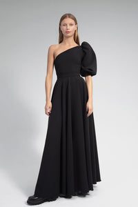 One sleeve A line dress - HerTrove