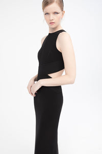One sleeve high slit dress - HerTrove