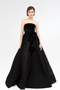Strapless princess silhouette ballgown - HerTrove
